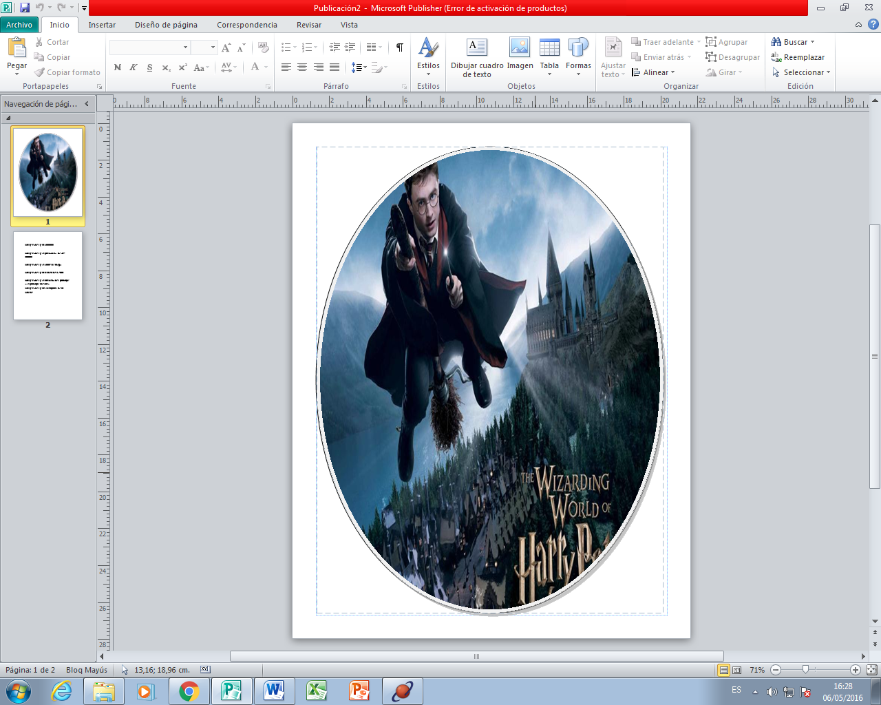 Microsoft office 2013 Publisher