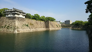 大阪城西外堀