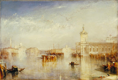 Venise : La Dogana - San Giorgio de William Turner, 1842