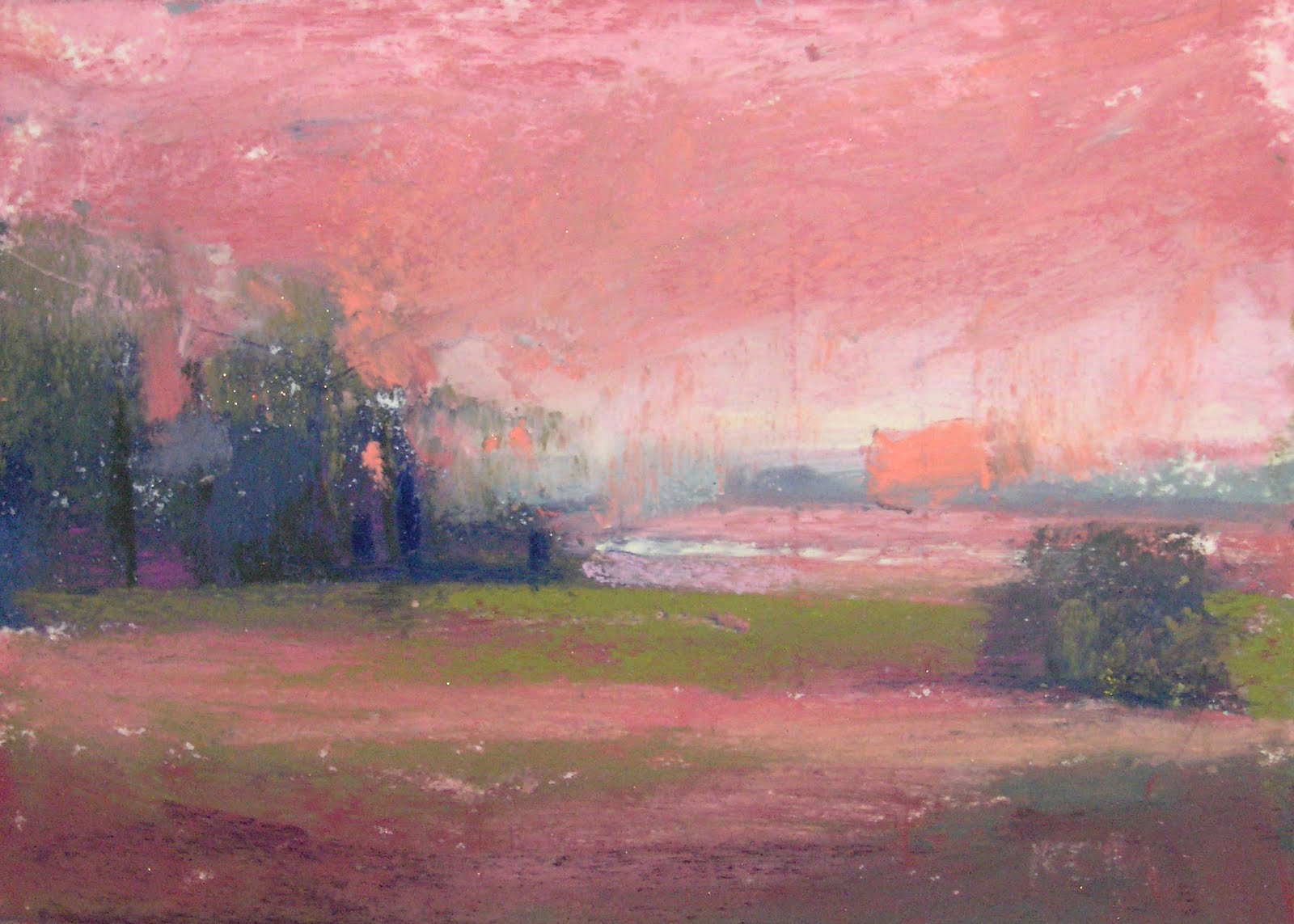 Painting My World A Miniature Pastel Painting