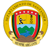 Bandera del Departamento Santander. Escudo del Departamento de Santander (escudo de santander colombia )