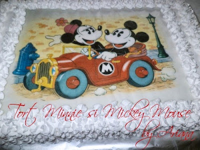 Tort Minnie si Mickey Mouse