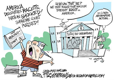 Title IX Political Cartoon Analysis: Affirmative Action