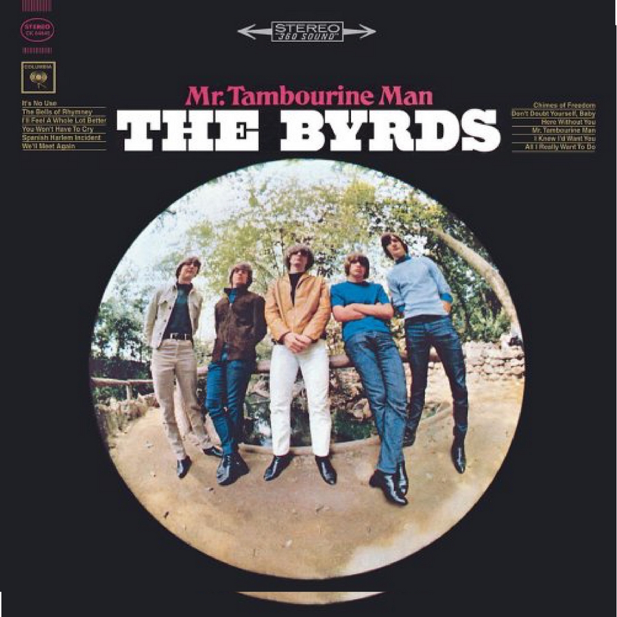 Discos para história Mr. Tambourine Man, do Byrds (1965)