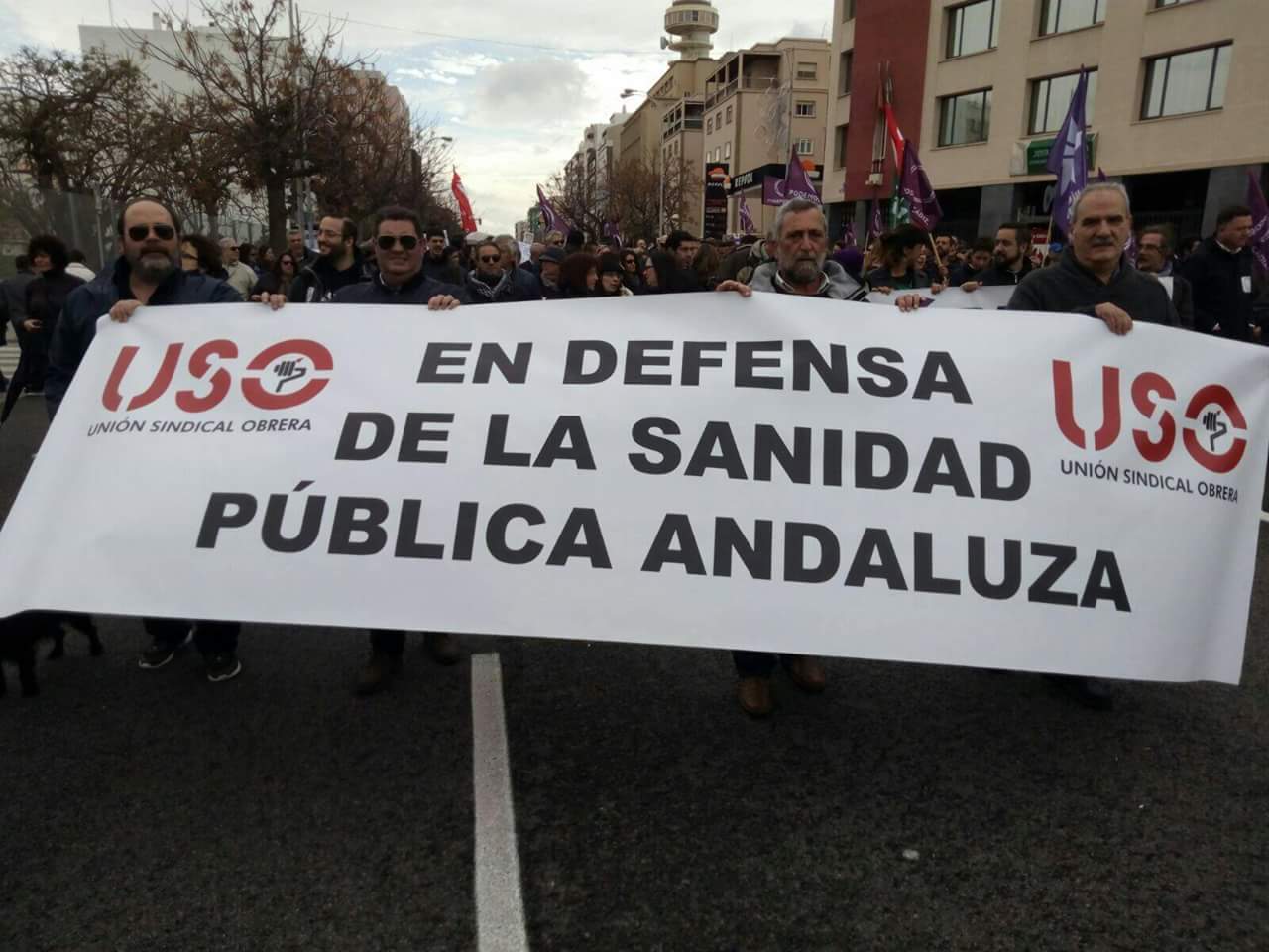 USO EN DEFENSA DE LA SANIDAD PUBLICA ANDALUZA