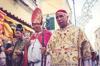 Sfilata di Sant' Alessandro Ischia, Foto Ischia, Antiche tradizioni dell' Isola d' Ischia, Corteo Storico Ischia, Donne in  abito d' Epoca, 