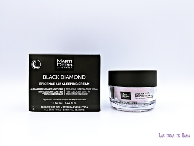 Black Diamond Epigence 145 Martiderm Epigenética beauty skincare antienvejecimiento dermocosmetica