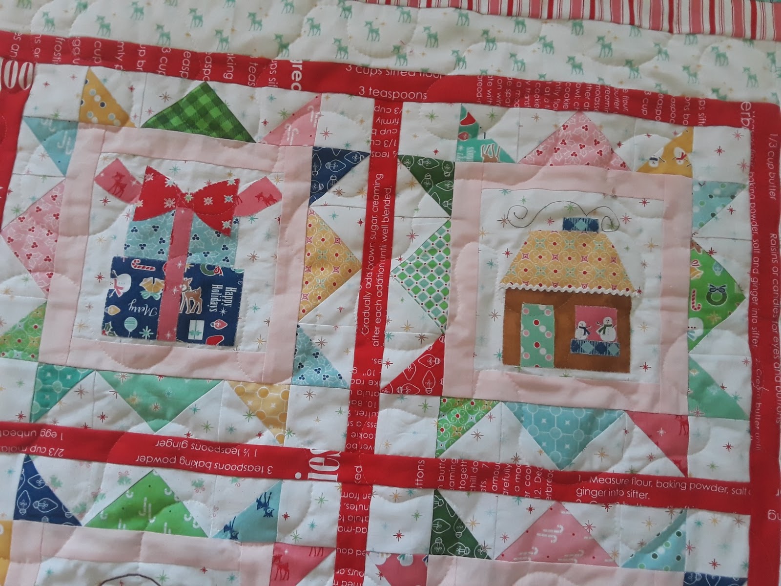 Polka Dot Quilter Cozy Christmas Quilt