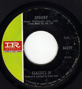 History's Dumpster: Halloween Hits: "Spooky" Classics IV (1967)