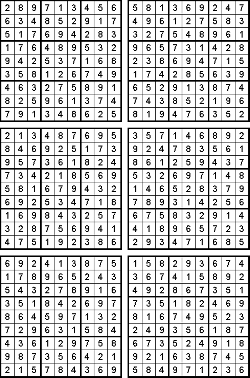 Sudoku Para Imprimir 31