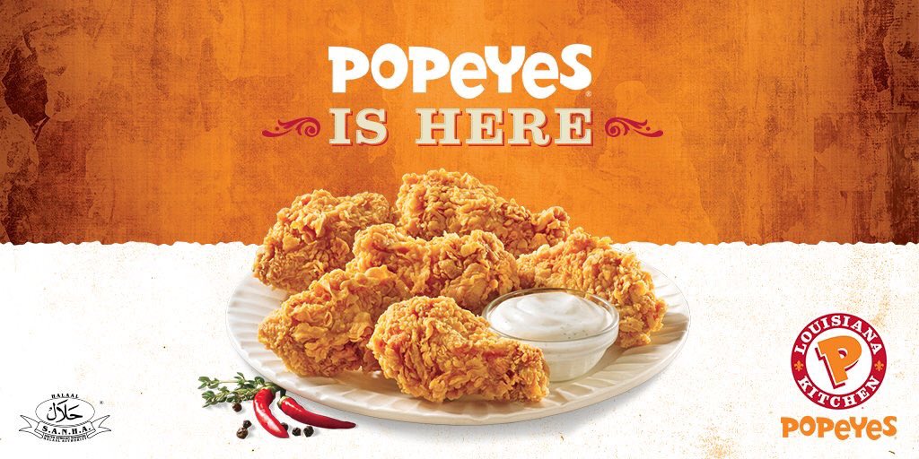 the Bucket Popeyes in South Africa