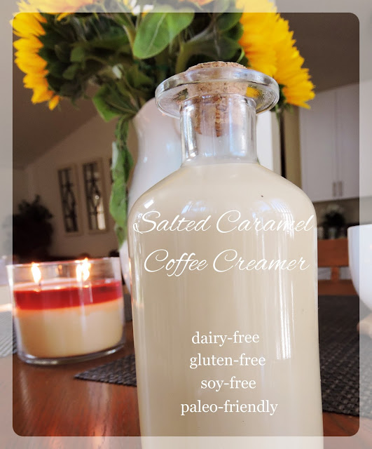 Just Jessie B Salted Caramel Coffee Creamer {dairyfree & paleofriendly}