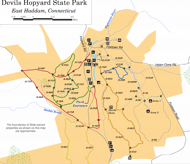 Katie Wanders : Hiking Devil's Hopyard State Park - East Haddam, CT