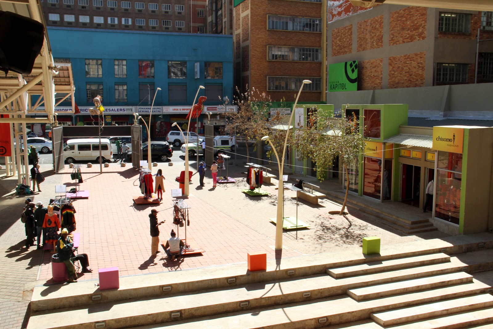 Under our own olive tree Johannesburg Fashion District