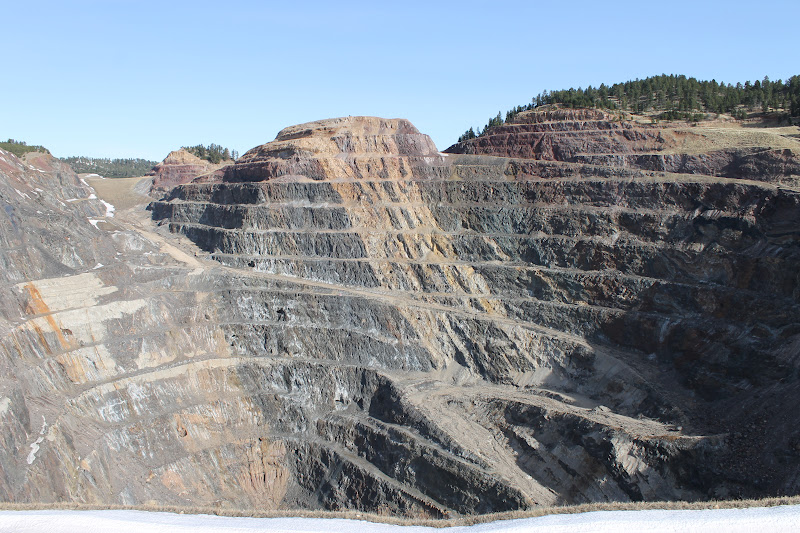 Cornerstone Retreat Homestake Mine's Open Cut