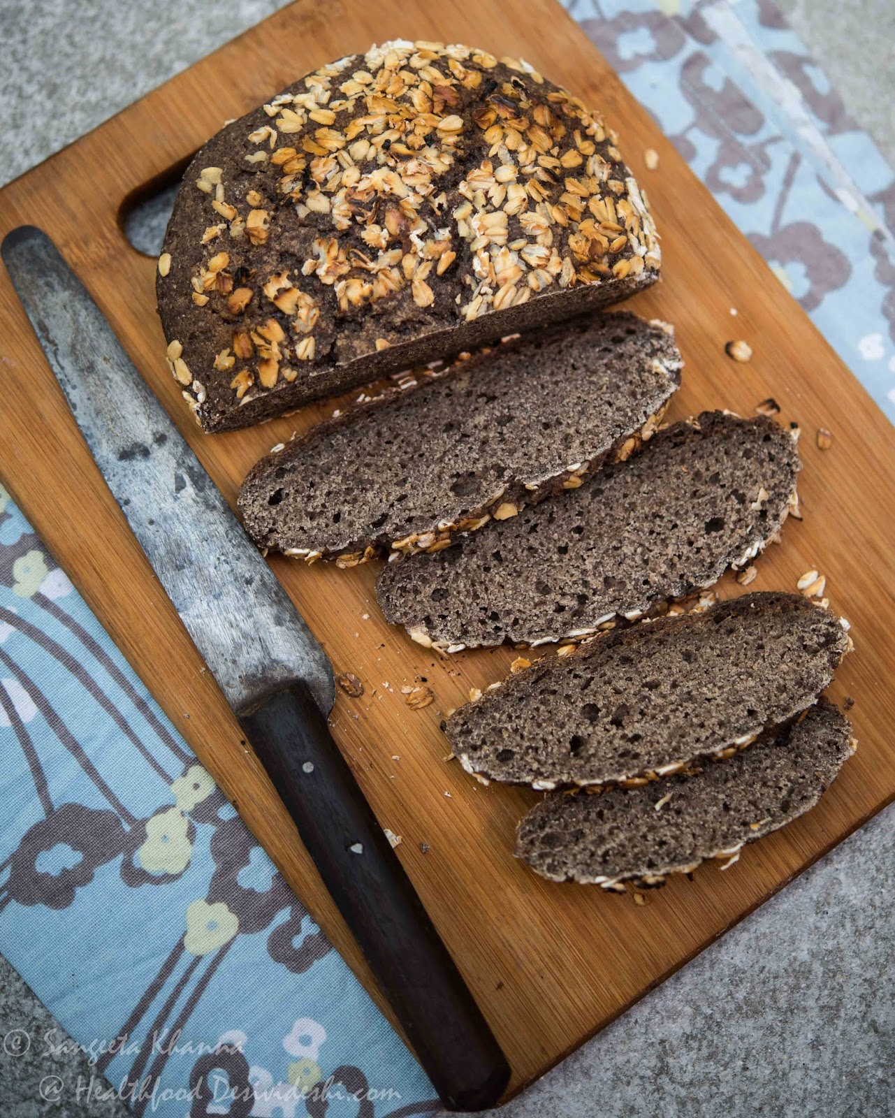 why sourdough is healthier? recipe of whole grain millet sourdough