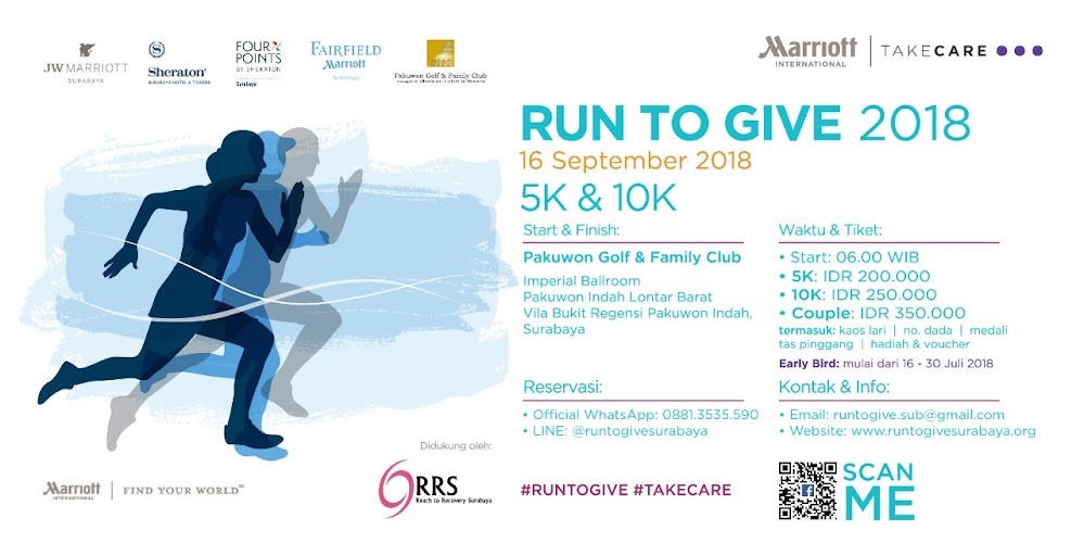 Run To Give - Surabaya • 2018 Run To Give - Surabaya • 2018