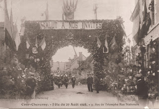 Festivités du 23 août 1908 - Cour-Cheverny