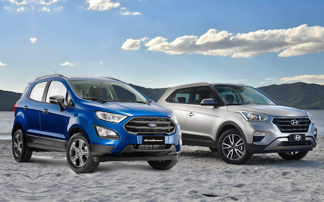 Ford EcoSport 2018 FreeStyle x Hyundai Creta 1.6 - Automáticos