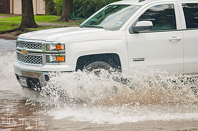 Flooding near Houston, Texas