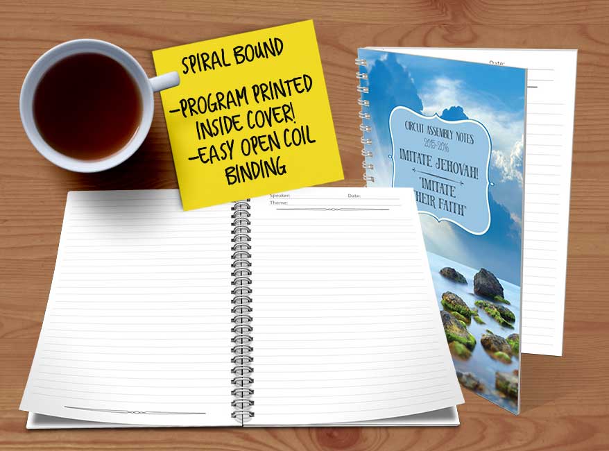 Ministry Ideaz Product Spotlight 2016 Circuit Assembly Notebooks “Imitate Jehovah!” and