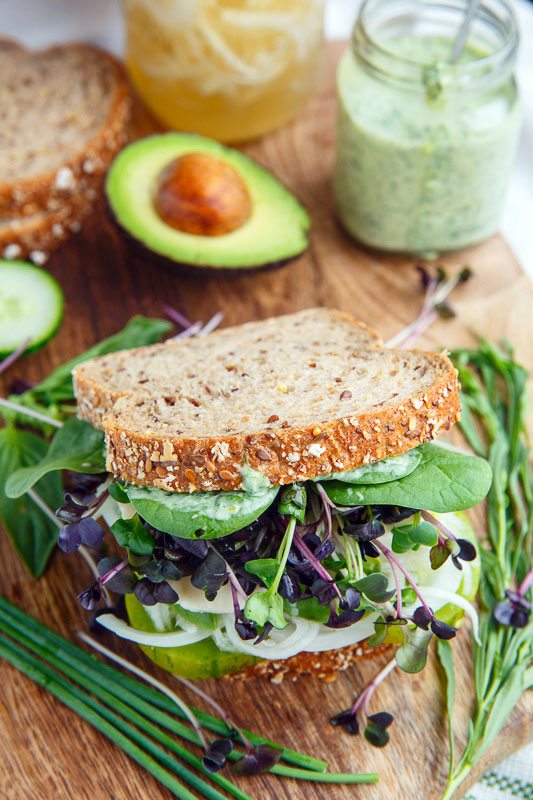 Green Goddess Sandwich Green Goddess Sandwich