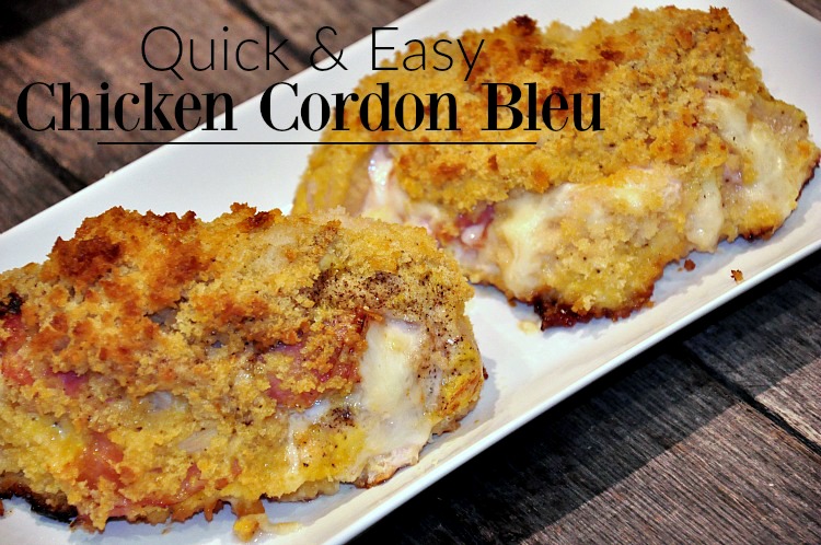 Beat the Weeknight Bleus With This Easy Chicken Cordon Bleu Recipe