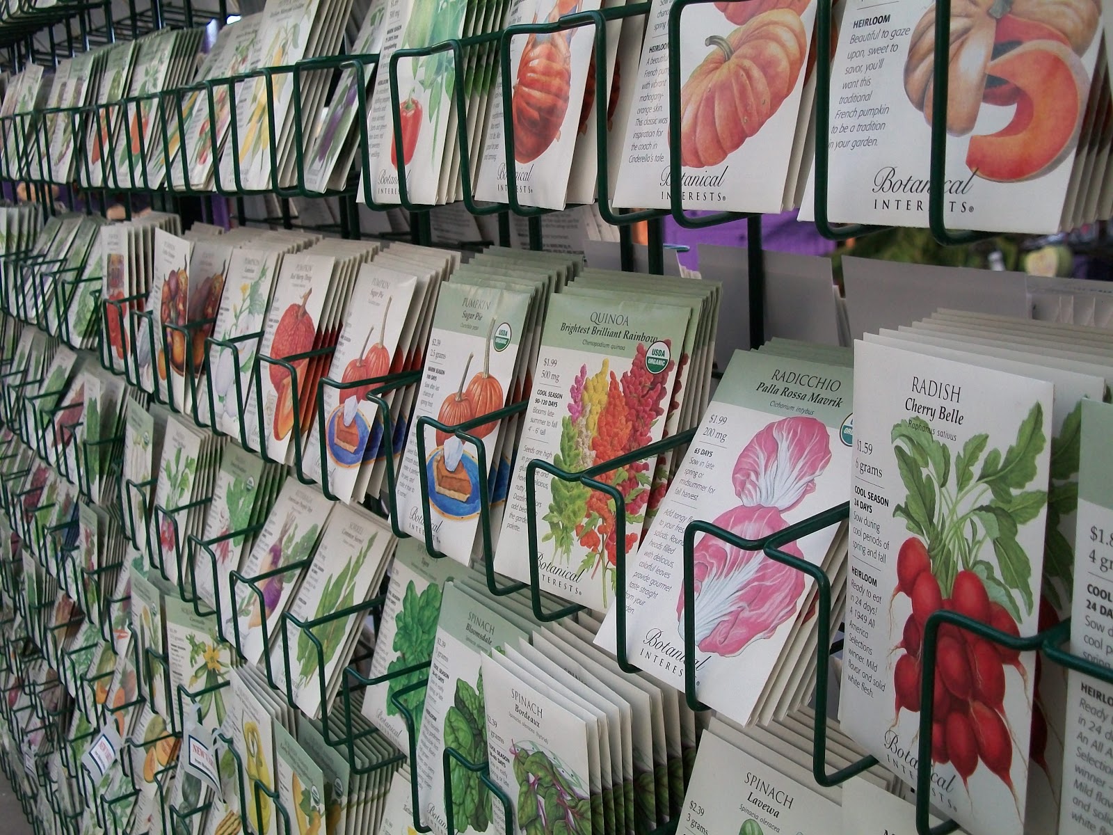 The Flower Bin Seeds are Here!!