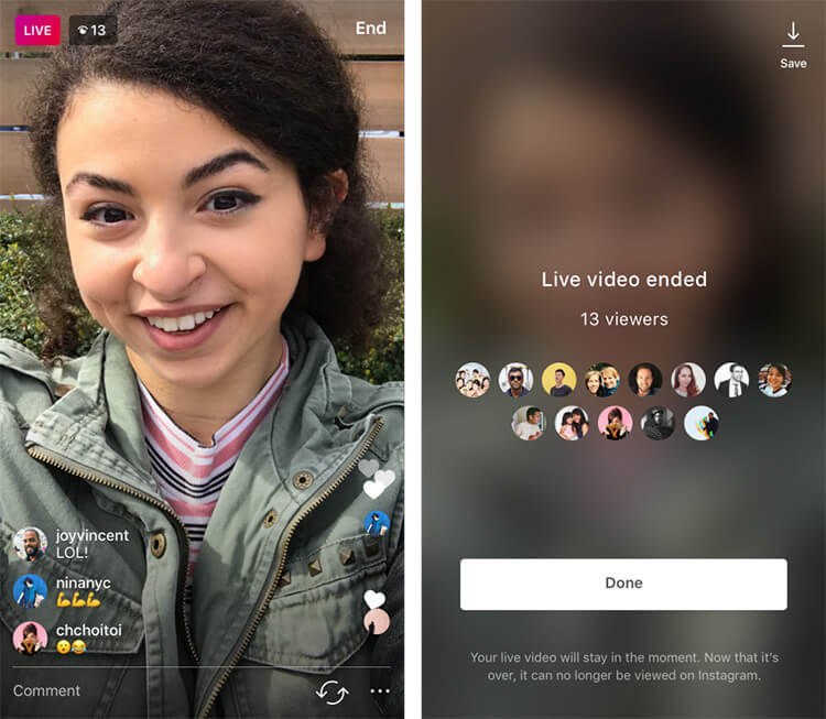 Now You Can Save Your Live Video to Your Phone Instagram Now You Can Save Your Live Video to Your Phone Instagram