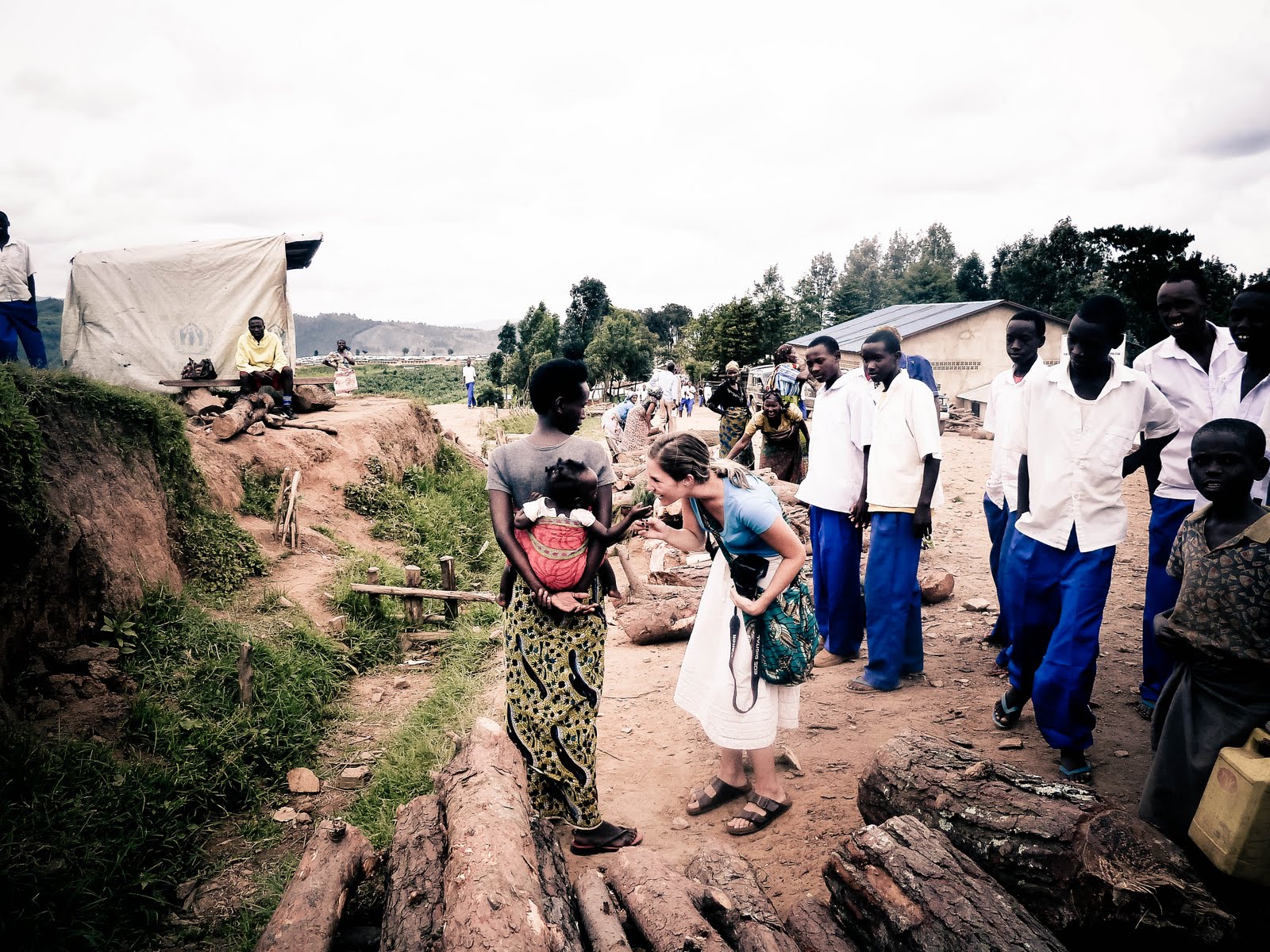 A Mile in Their Shoes Kiziba Refugee Camp.