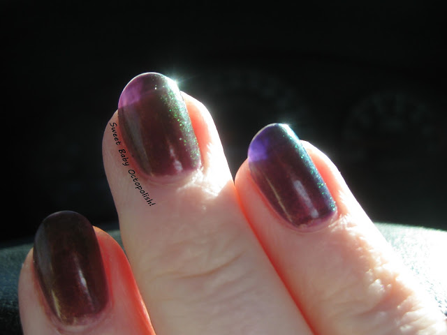 Starlight Polish Phoenix Feathers and Ninja Polish Divinity