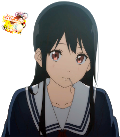 Kyoukai no Kanata - Nase Mitsuki Render 5