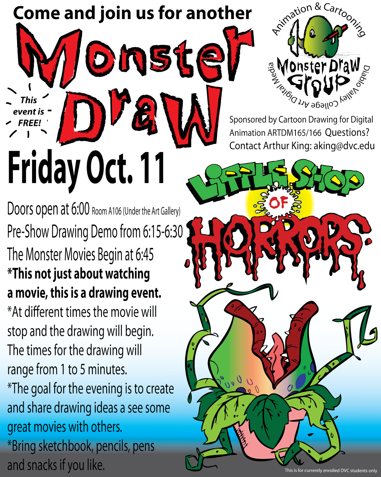 Fall 2013 Monster Draw