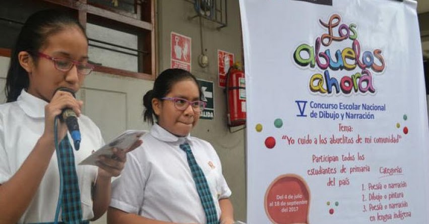 LOS ABUELOS AHORA: Más de 134 mil escolares participan de concurso nacional - www.pension65.gob.pe LOS ABUELOS AHORA: Más de 134 mil escolares participan de concurso nacional - www.pension65.gob.pe