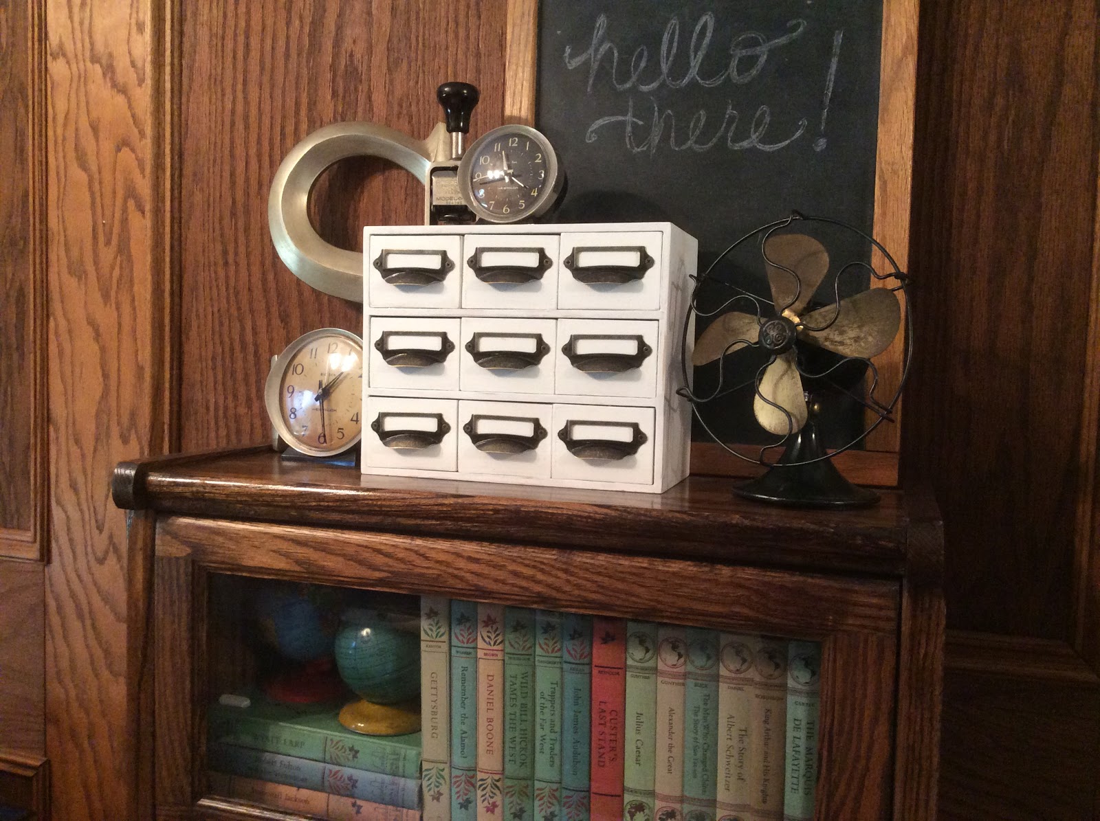 Fresh Vintage by Lisa S DIY LIBRARY CARD CATALOG