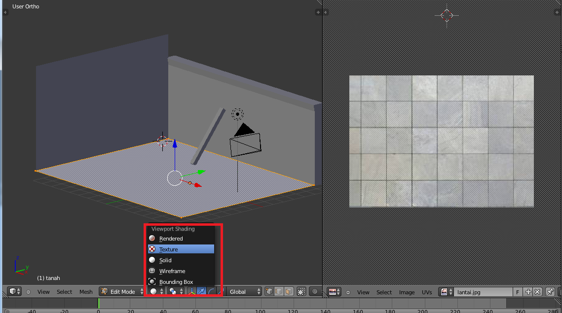 Cara Menambahkan Texture Pada Objek - Black Blender || Semua Tutorial ...
