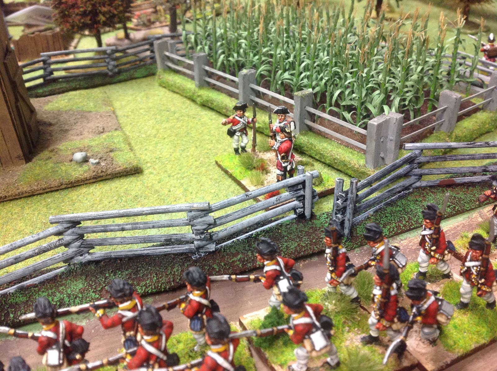 Band of Wargame Brothers AWI Playing British Grenadier