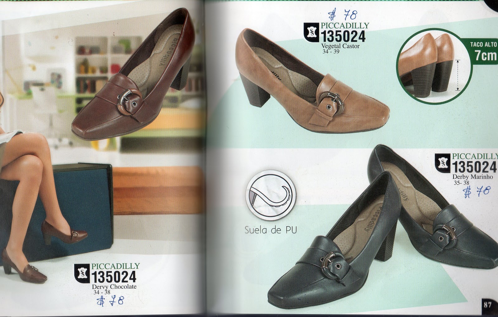 CATALOGO DE ZAPATOS Varios Piccadilly