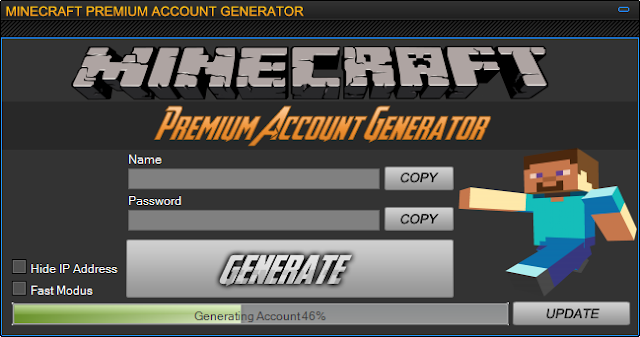 Free Account Generator Minecraft