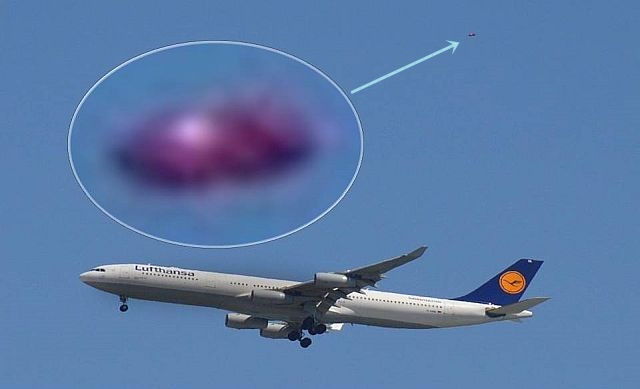 UFO News ~ UFO passing behind incoming plane at Lisbon Airport, Portugal plus MORE 12123