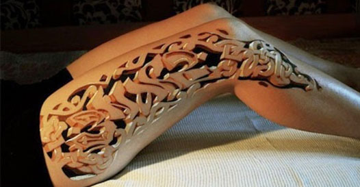 5 incríveis tatuagens 3D que te deixarão de boca aberta