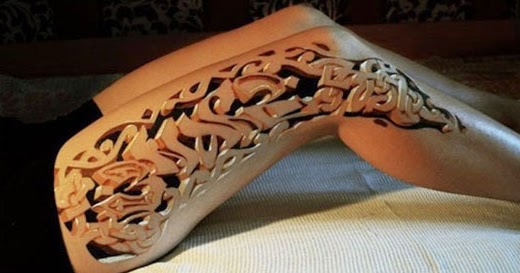 5 incríveis tatuagens 3D que te deixarão de boca aberta