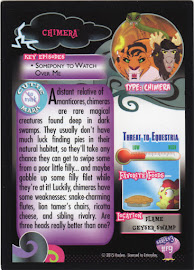 My Little Pony Chimera Series 3 Trading Card
