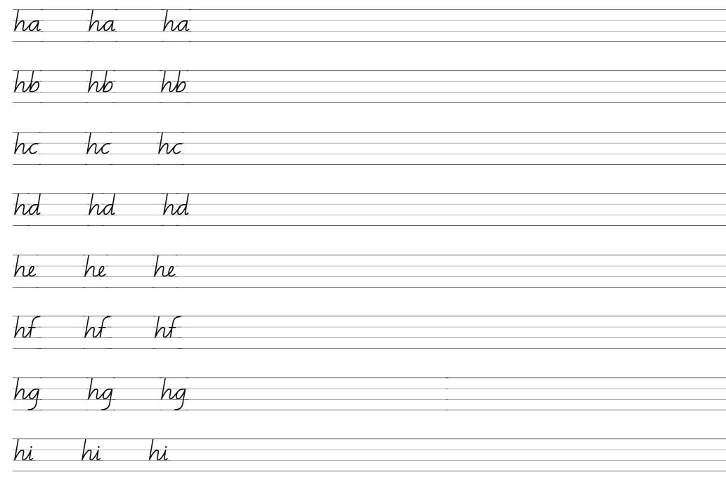 Room 7 - Lawrence Area School: Handwriting - Cursive