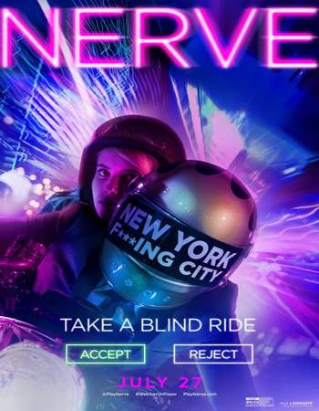 Poster Of Nerve 2016 English 400MB BRRip 720p ESubs HEVC Free Download Watch Online downloadhub.in