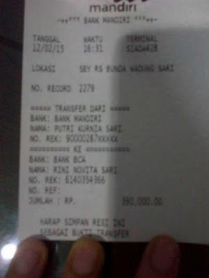 Bukti Asli Transaksi Penjualan Frutablend Surabaya Bukti Asli Transaksi Penjualan Frutablend Surabaya