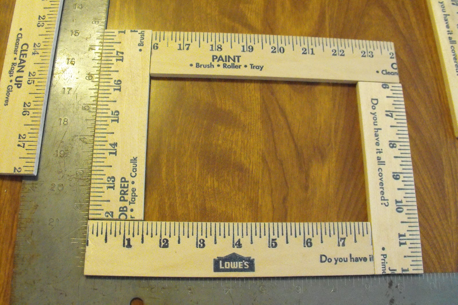 Gramm and Crackers Yardstick Frame