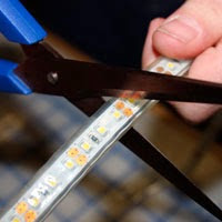 How to install led lights strips - cutting the LED tape