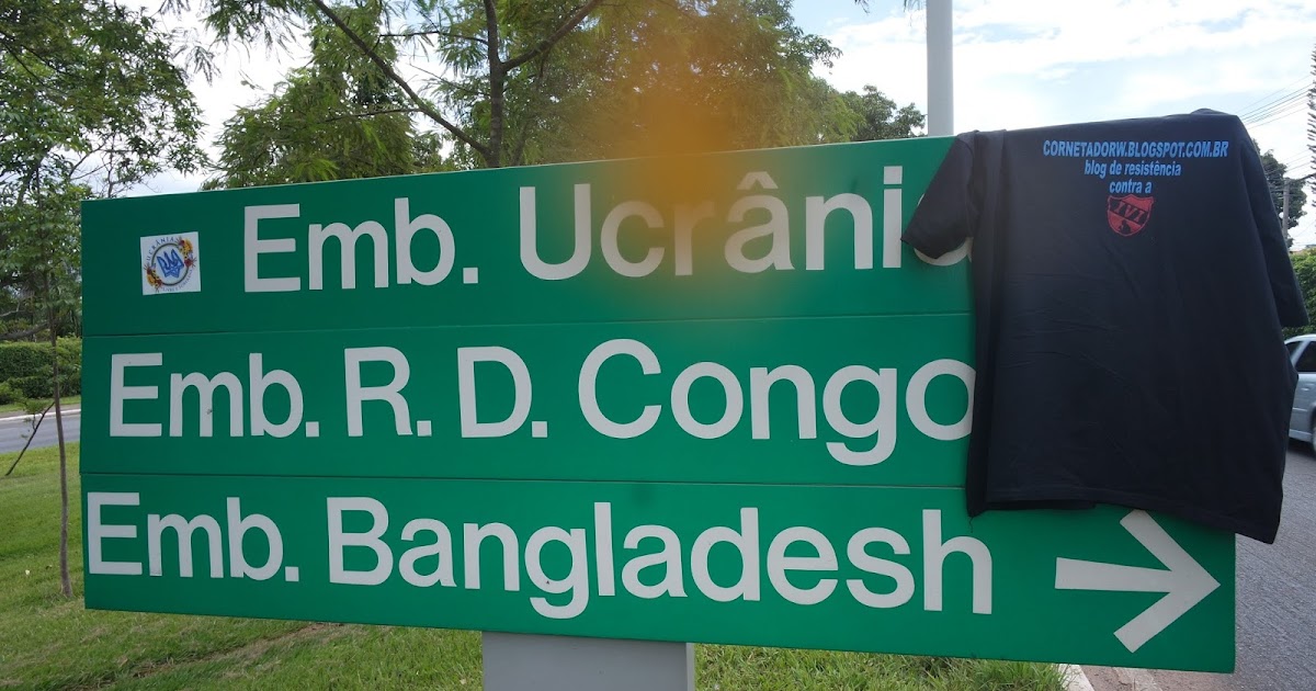 RUMO A EMBAIXADA DO CONGO OU..... - Corneta do RW