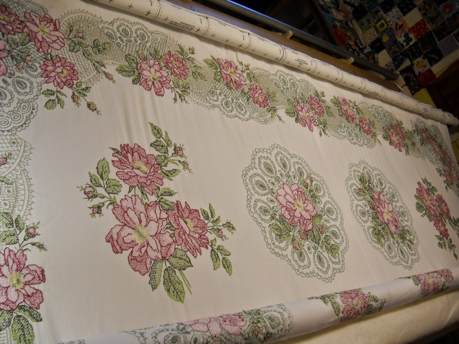 Val's Quilting Studio An Embroidered Quilt Top